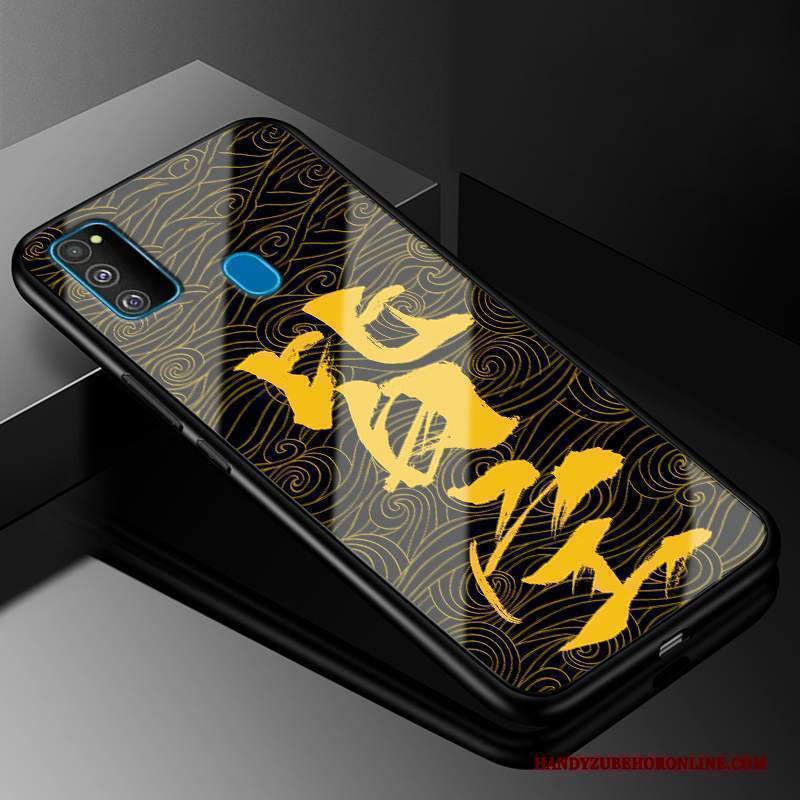 Custodia Samsung Galaxy M30s Silicone Vetro Morbido, Cover Samsung Galaxy M30s Protezione Telefono Tutto Incluso