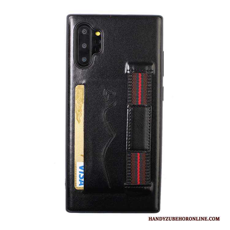 Custodia Samsung Galaxy Note 10+ Carta Morbido, Cover Samsung Galaxy Note 10+ Rossotelefono