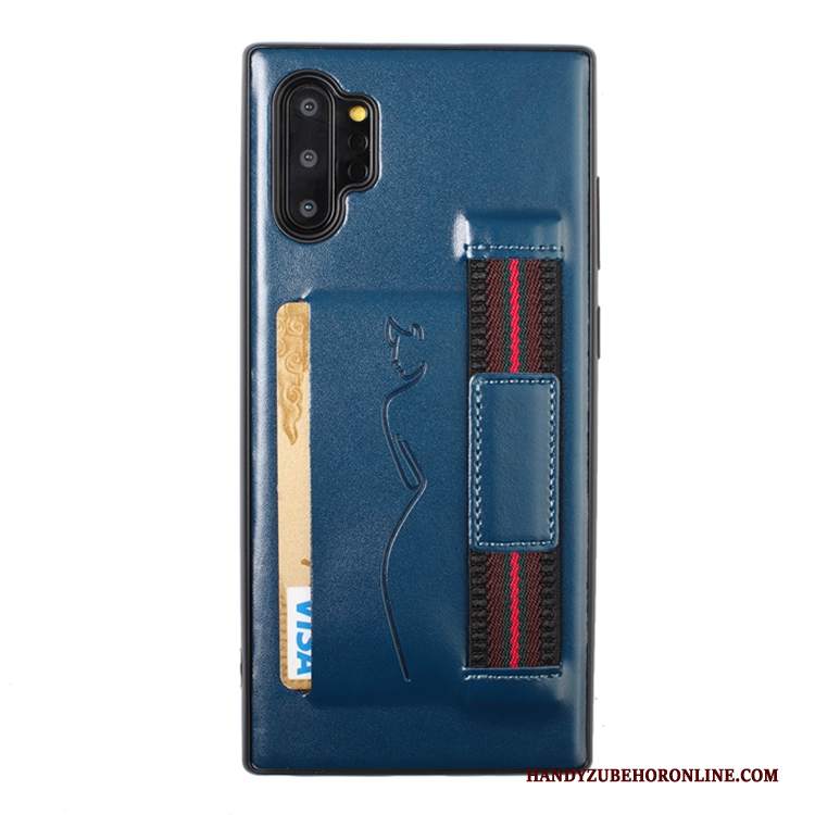 Custodia Samsung Galaxy Note 10+ Carta Morbido, Cover Samsung Galaxy Note 10+ Rossotelefono