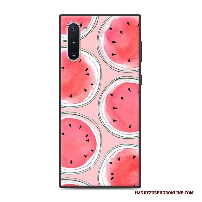 Custodia Samsung Galaxy Note 10 Colore Verde Tendenza, Cover Samsung Galaxy Note 10 Cartone Animato Anti-cadutatelefono