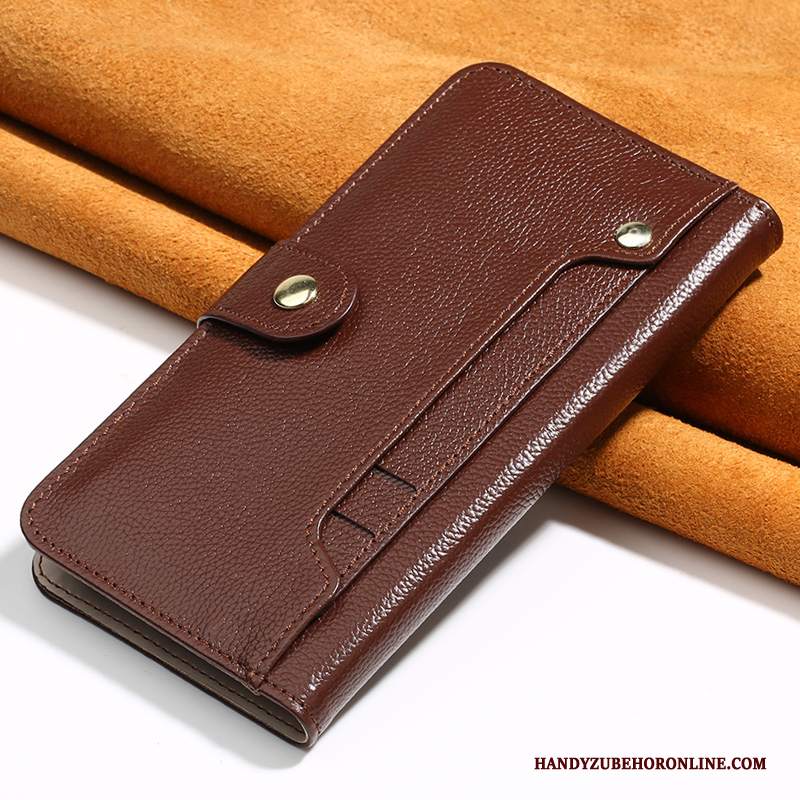 Custodia Samsung Galaxy Note 10 Folio Anti-caduta Pochette, Cover Samsung Galaxy Note 10 Pelle Cartatelefono