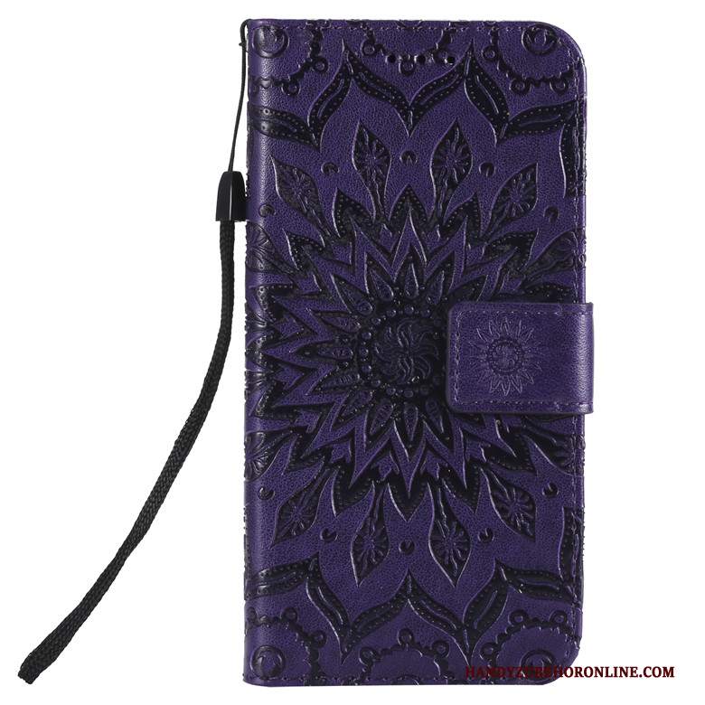 Custodia Samsung Galaxy Note 10+ Folio Sole Rosa, Cover Samsung Galaxy Note 10+ Pelle Fioritelefono