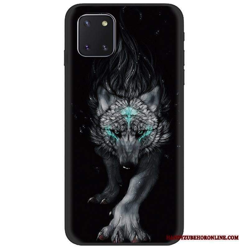 Custodia Samsung Galaxy Note 10 Lite Colore Nero Pu, Cover Samsung Galaxy Note 10 Lite Telefono Macchiati