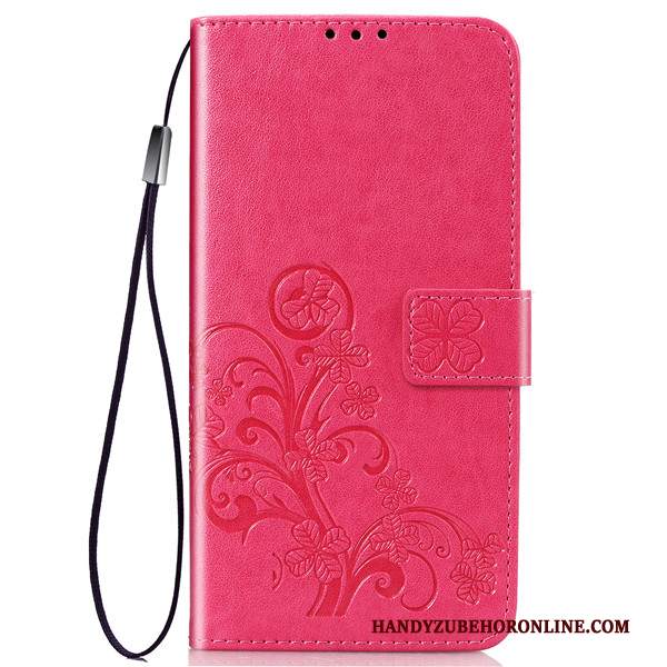 Custodia Samsung Galaxy Note 10 Lite Folio Anti-caduta Morbido, Cover Samsung Galaxy Note 10 Lite Pelle Rossotelefono