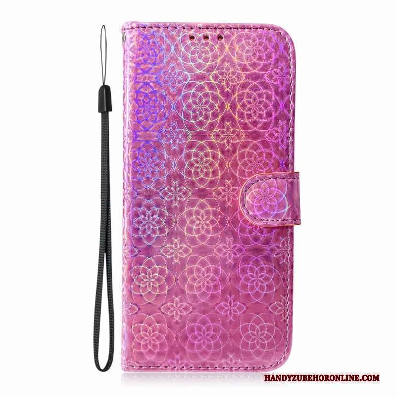 Custodia Samsung Galaxy Note 10 Lite Pelle Orotelefono, Cover Samsung Galaxy Note 10 Lite Folio Colorato Carta