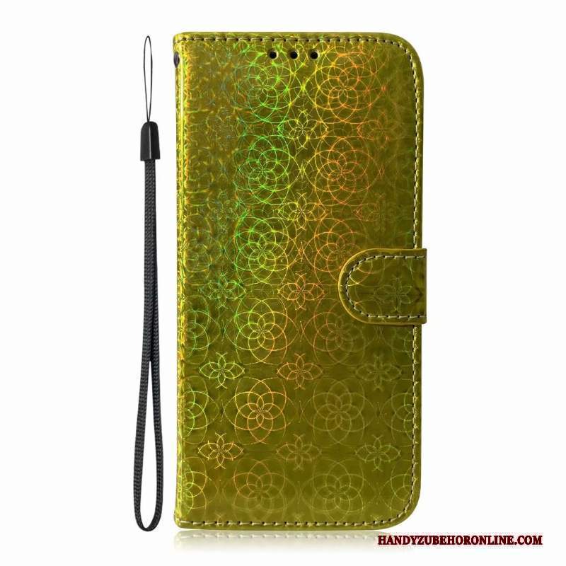 Custodia Samsung Galaxy Note 10 Lite Pelle Orotelefono, Cover Samsung Galaxy Note 10 Lite Folio Colorato Carta