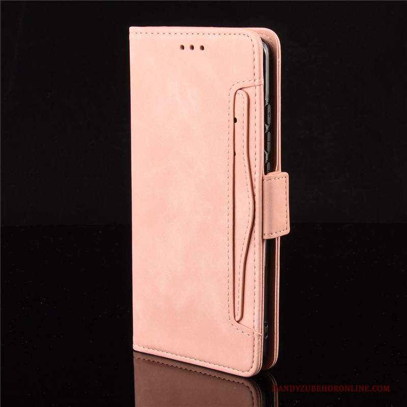 Custodia Samsung Galaxy Note 10 Lite Pelle Telefono Rosa, Cover Samsung Galaxy Note 10 Lite Protezione Rosso