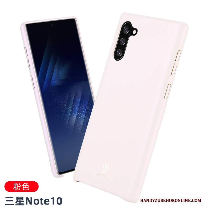 Custodia Samsung Galaxy Note 10 Pelle Nuovo Tutto Incluso, Cover Samsung Galaxy Note 10 Protezione Nero Anti-caduta