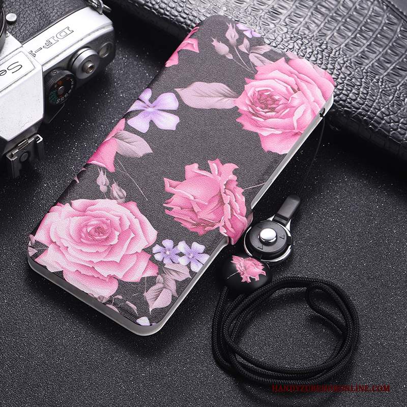 Custodia Samsung Galaxy Note 10+ Pelle Ornamenti Appesi Anti-caduta, Cover Samsung Galaxy Note 10+ Folio Porpora Di Personalità