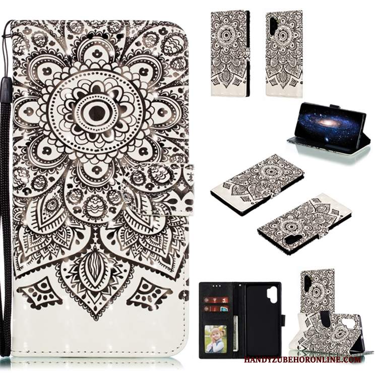 Custodia Samsung Galaxy Note 10+ Pelle Rosatelefono, Cover Samsung Galaxy Note 10+