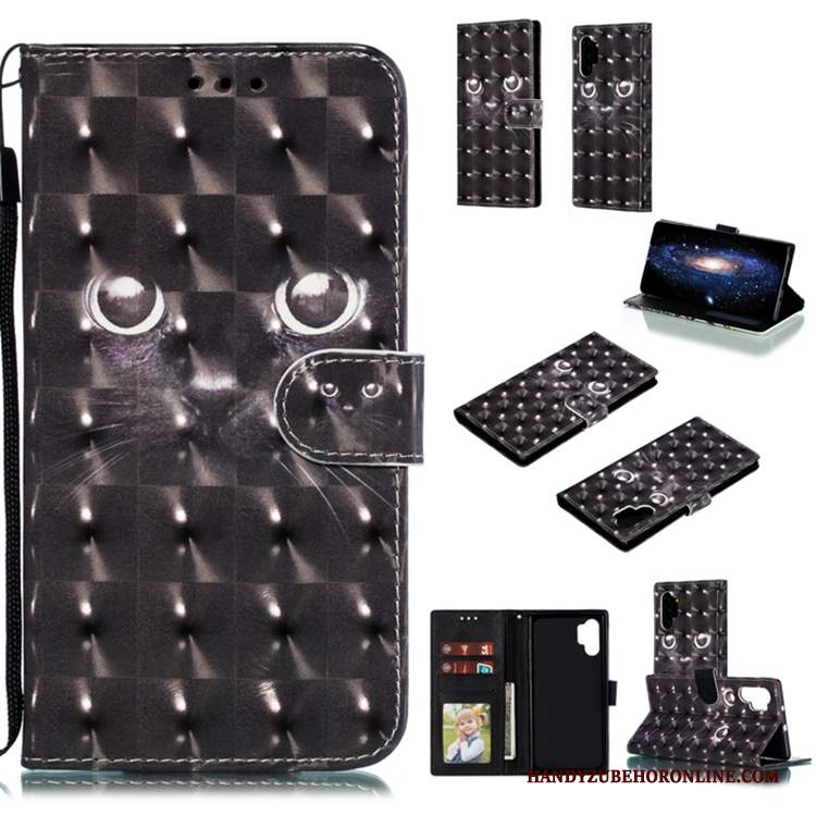 Custodia Samsung Galaxy Note 10+ Pelle Rosatelefono, Cover Samsung Galaxy Note 10+