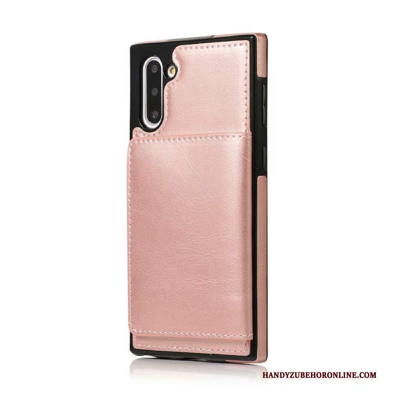 Custodia Samsung Galaxy Note 10 Pelle Telefono Supporto, Cover Samsung Galaxy Note 10 Portafoglio Anti-caduta Tutto Incluso