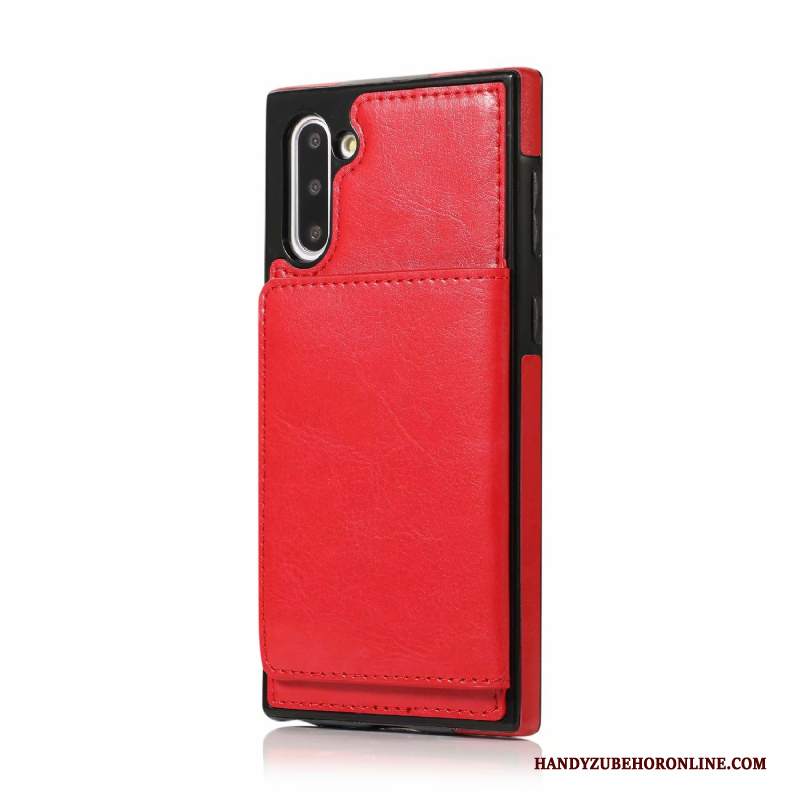 Custodia Samsung Galaxy Note 10 Pelle Telefono Supporto, Cover Samsung Galaxy Note 10 Portafoglio Anti-caduta Tutto Incluso