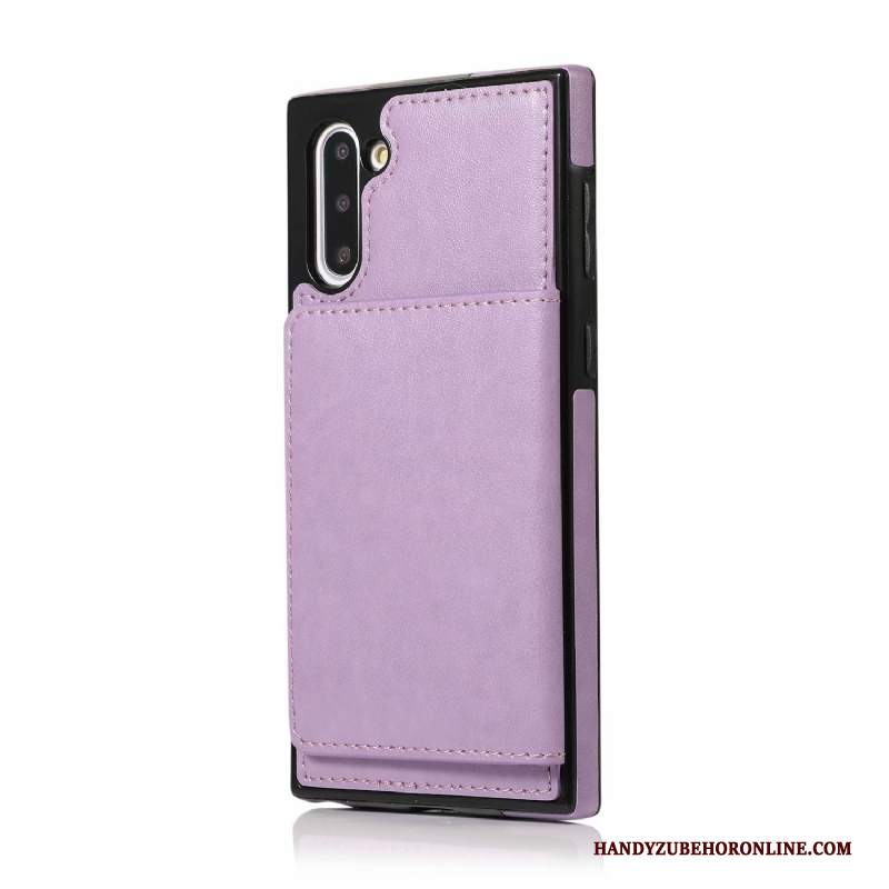 Custodia Samsung Galaxy Note 10 Pelle Telefono Supporto, Cover Samsung Galaxy Note 10 Portafoglio Anti-caduta Tutto Incluso