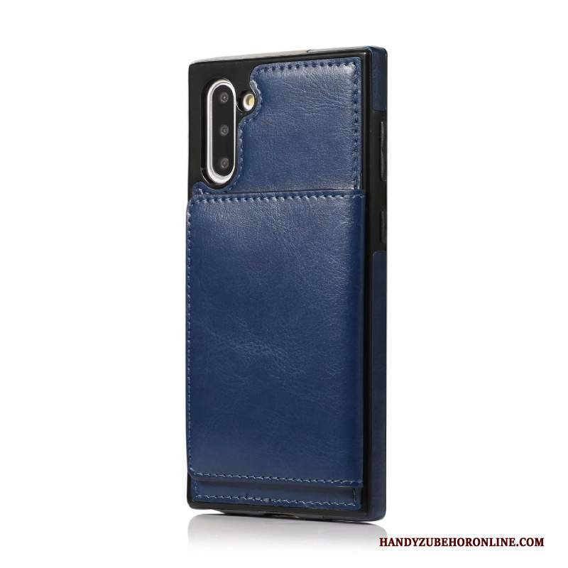 Custodia Samsung Galaxy Note 10 Pelle Telefono Supporto, Cover Samsung Galaxy Note 10 Portafoglio Anti-caduta Tutto Incluso