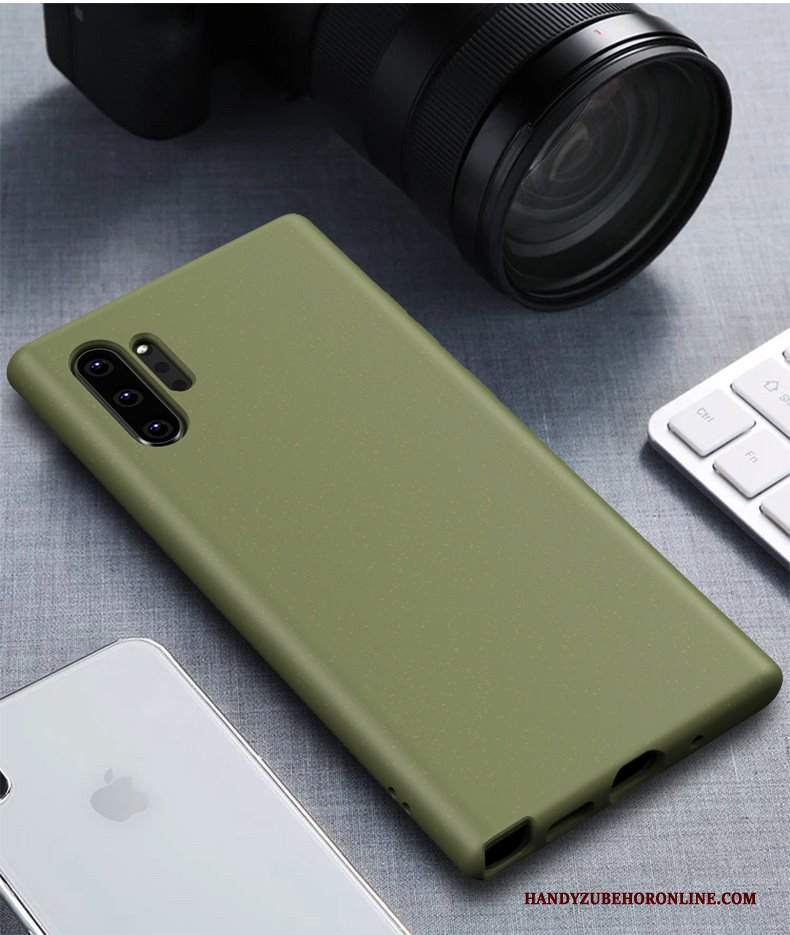 Custodia Samsung Galaxy Note 10+ Protezione Nuovo Morbido, Cover Samsung Galaxy Note 10+ Anti-caduta Verde