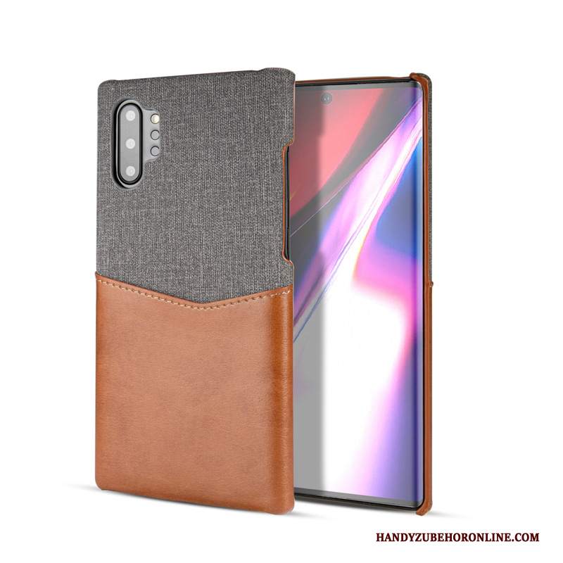 Custodia Samsung Galaxy Note 10+ Rossotelefono, Cover Samsung Galaxy Note 10+