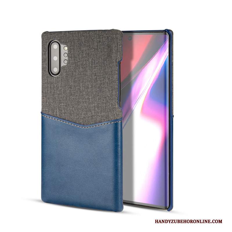 Custodia Samsung Galaxy Note 10+ Rossotelefono, Cover Samsung Galaxy Note 10+