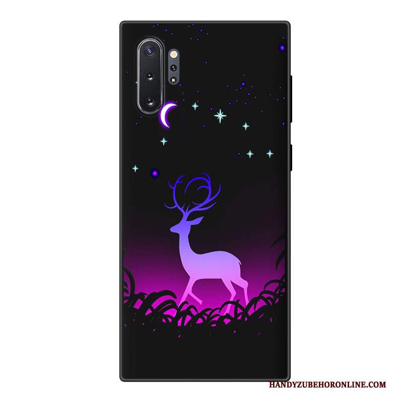 Custodia Samsung Galaxy Note 10+ Silicone Anti-caduta Morbido, Cover Samsung Galaxy Note 10+ Protezione Telefono Tutto Incluso