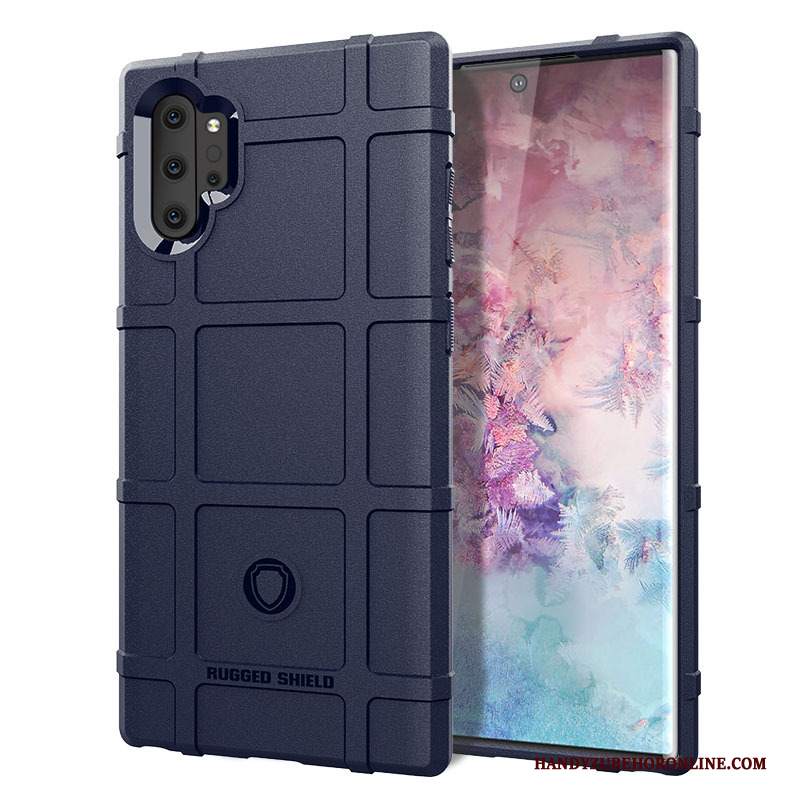 Custodia Samsung Galaxy Note 10+ Silicone Grigio Anti-caduta, Cover Samsung Galaxy Note 10+ Telefono Macchiati