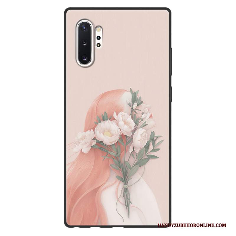 Custodia Samsung Galaxy Note 10+ Silicone Ornamenti Appesi Arte, Cover Samsung Galaxy Note 10+ Tutto Incluso Fresco