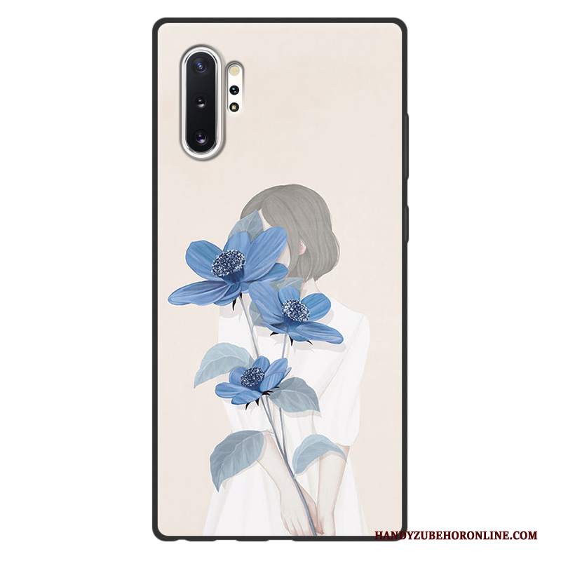 Custodia Samsung Galaxy Note 10+ Silicone Ornamenti Appesi Arte, Cover Samsung Galaxy Note 10+ Tutto Incluso Fresco