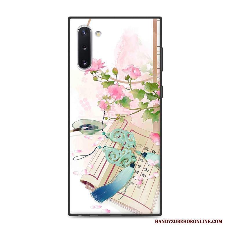 Custodia Samsung Galaxy Note 10 Vintage Blutelefono, Cover Samsung Galaxy Note 10 Protezione Anti-caduta Stile Cinese