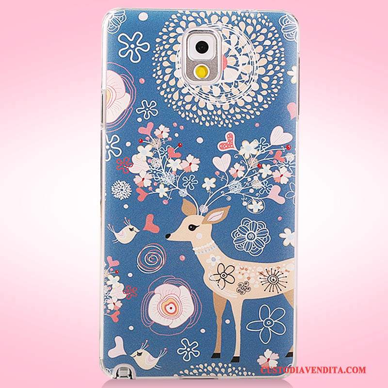 Custodia Samsung Galaxy Note 3 Colore Rosa Macchiati, Cover Samsung Galaxy Note 3 Protezione