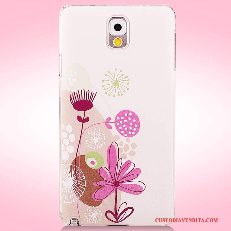 Custodia Samsung Galaxy Note 3 Colore Rosa Macchiati, Cover Samsung Galaxy Note 3 Protezione