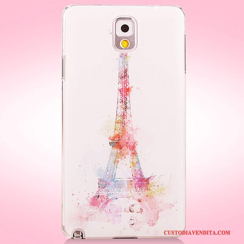 Custodia Samsung Galaxy Note 3 Colore Rosa Macchiati, Cover Samsung Galaxy Note 3 Protezione