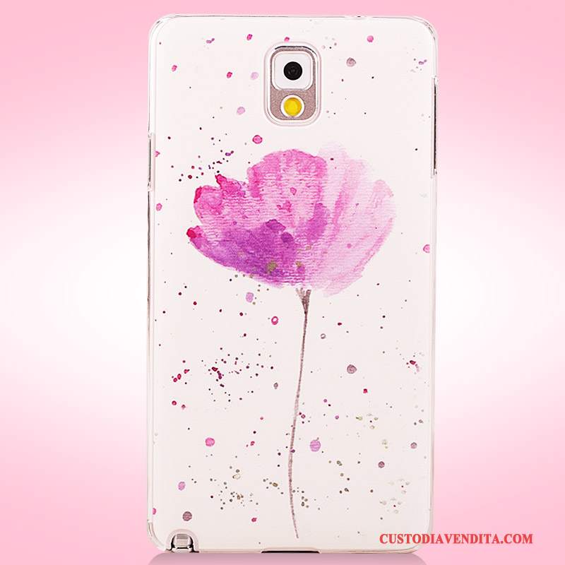 Custodia Samsung Galaxy Note 3 Colore Rosa Macchiati, Cover Samsung Galaxy Note 3 Protezione