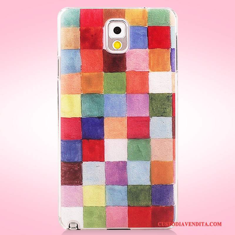 Custodia Samsung Galaxy Note 3 Colore Rosa Macchiati, Cover Samsung Galaxy Note 3 Protezione