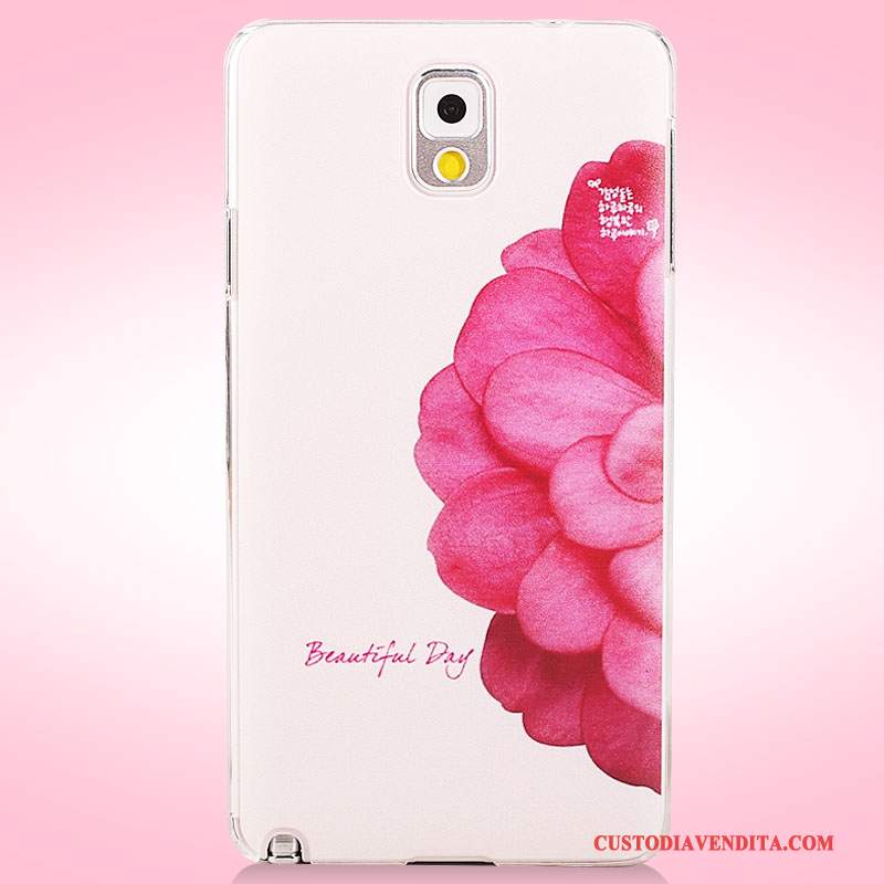 Custodia Samsung Galaxy Note 3 Colore Rosa Macchiati, Cover Samsung Galaxy Note 3 Protezione