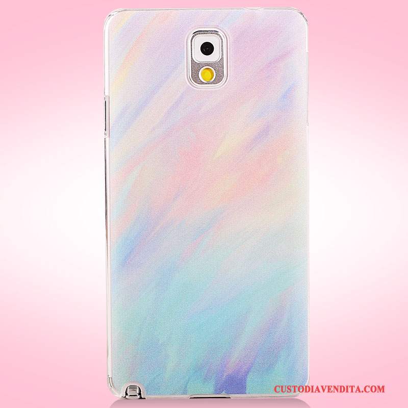 Custodia Samsung Galaxy Note 3 Colore Rosa Macchiati, Cover Samsung Galaxy Note 3 Protezione