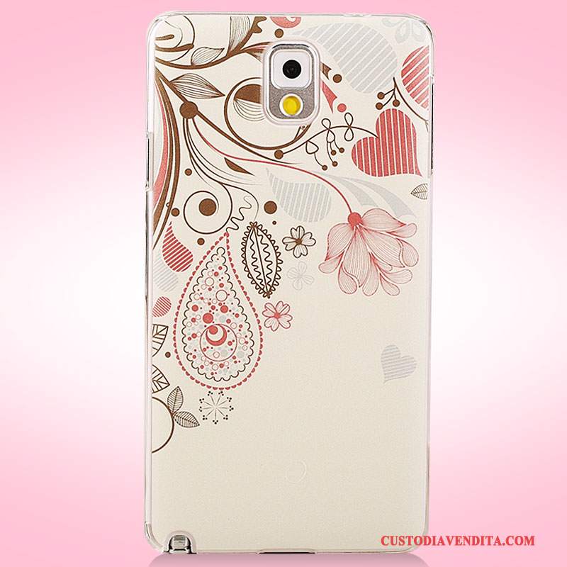 Custodia Samsung Galaxy Note 3 Colore Rosa Macchiati, Cover Samsung Galaxy Note 3 Protezione