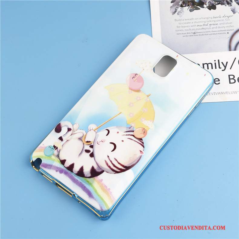 Custodia Samsung Galaxy Note 3 Colore Telaio Metallo, Cover Samsung Galaxy Note 3 Protezione Coperchio Posterioretelefono