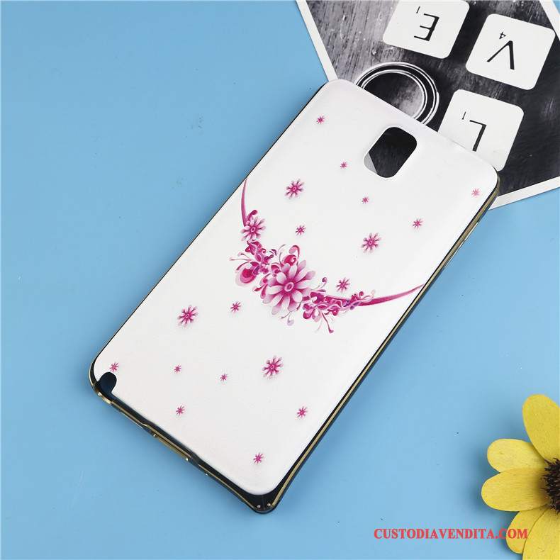 Custodia Samsung Galaxy Note 3 Colore Telaio Metallo, Cover Samsung Galaxy Note 3 Protezione Coperchio Posterioretelefono