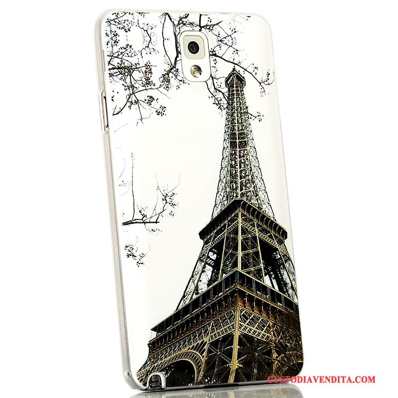 Custodia Samsung Galaxy Note 3 Goffratura Macchiati Sottile, Cover Samsung Galaxy Note 3 Protezione Coperchio Posterioretelefono