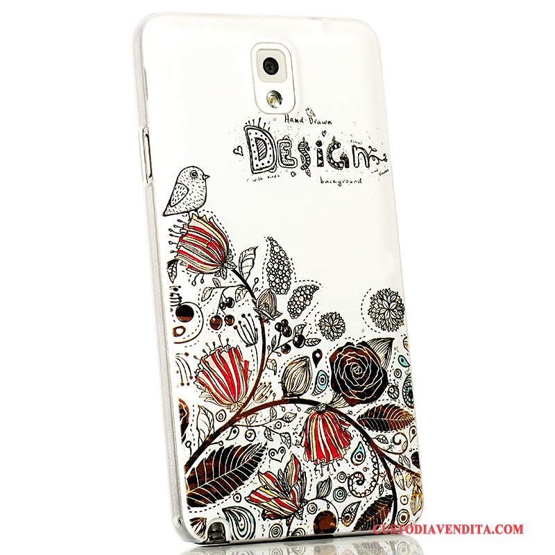 Custodia Samsung Galaxy Note 3 Goffratura Macchiati Sottile, Cover Samsung Galaxy Note 3 Protezione Coperchio Posterioretelefono