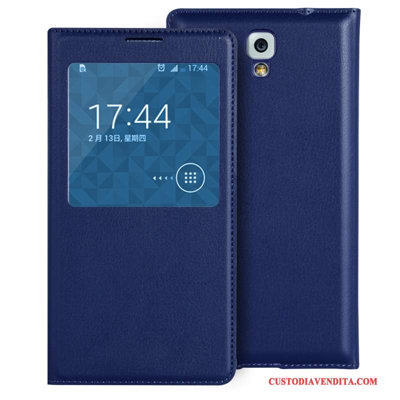 Custodia Samsung Galaxy Note 3 Protezione Porpora Mini, Cover Samsung Galaxy Note 3 Pelle Telefono