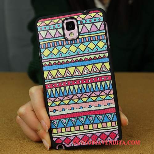 Custodia Samsung Galaxy Note 3 Silicone Telefono Coperchio Posteriore, Cover Samsung Galaxy Note 3 Colore Tendenza Difficile