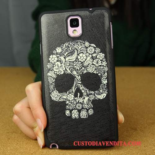 Custodia Samsung Galaxy Note 3 Silicone Telefono Coperchio Posteriore, Cover Samsung Galaxy Note 3 Colore Tendenza Difficile