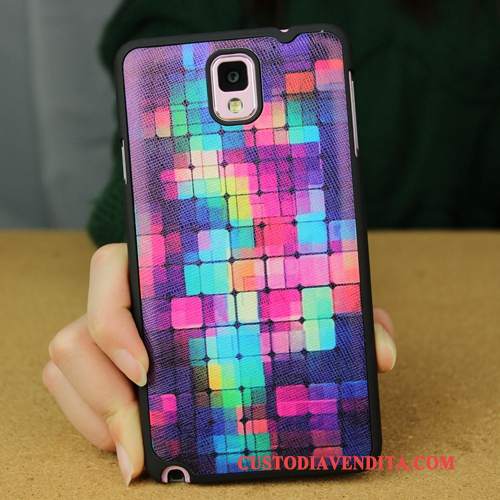 Custodia Samsung Galaxy Note 3 Silicone Telefono Coperchio Posteriore, Cover Samsung Galaxy Note 3 Colore Tendenza Difficile