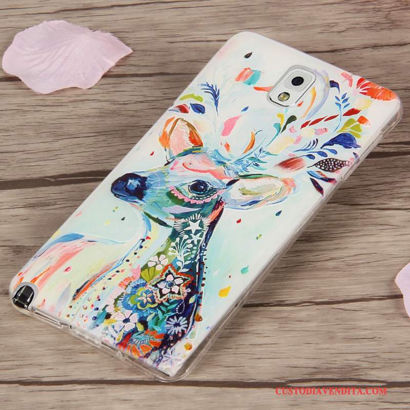 Custodia Samsung Galaxy Note 3 Silicone Tutto Incluso Tendenza, Cover Samsung Galaxy Note 3 Colore Sottili Anti-caduta