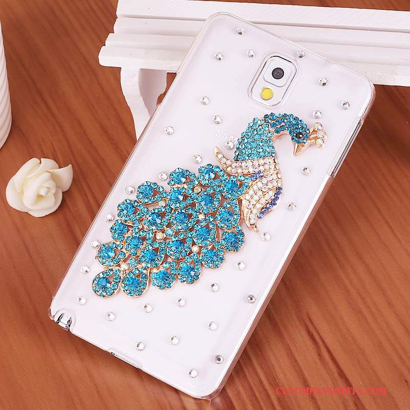 Custodia Samsung Galaxy Note 3 Strass Porporatelefono, Cover Samsung Galaxy Note 3 Protezione