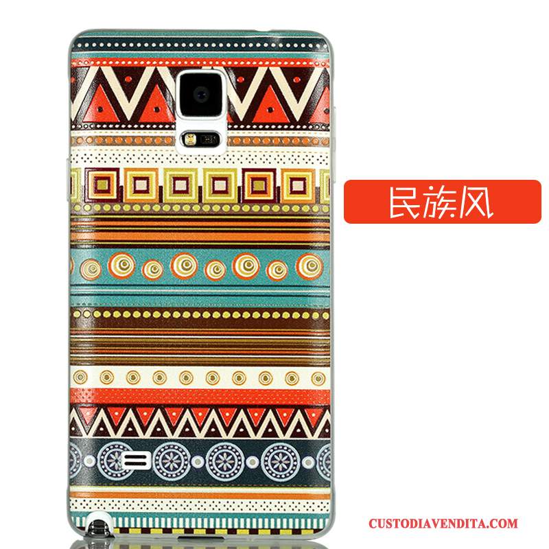 Custodia Samsung Galaxy Note 4 Cartone Animato Difficile Sottile, Cover Samsung Galaxy Note 4 Colore Coperchio Posterioretelefono