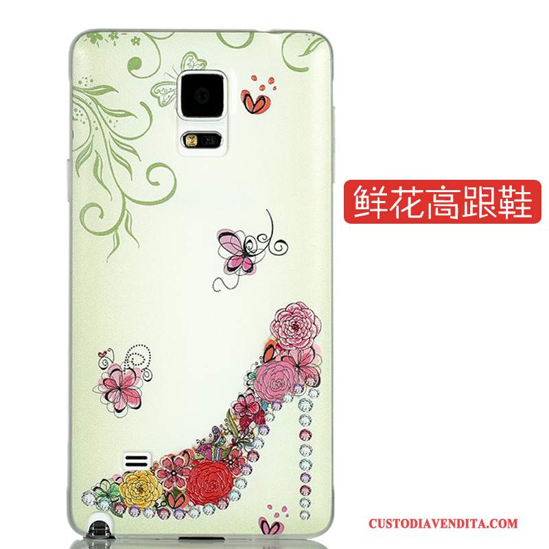 Custodia Samsung Galaxy Note 4 Cartone Animato Difficile Sottile, Cover Samsung Galaxy Note 4 Colore Coperchio Posterioretelefono