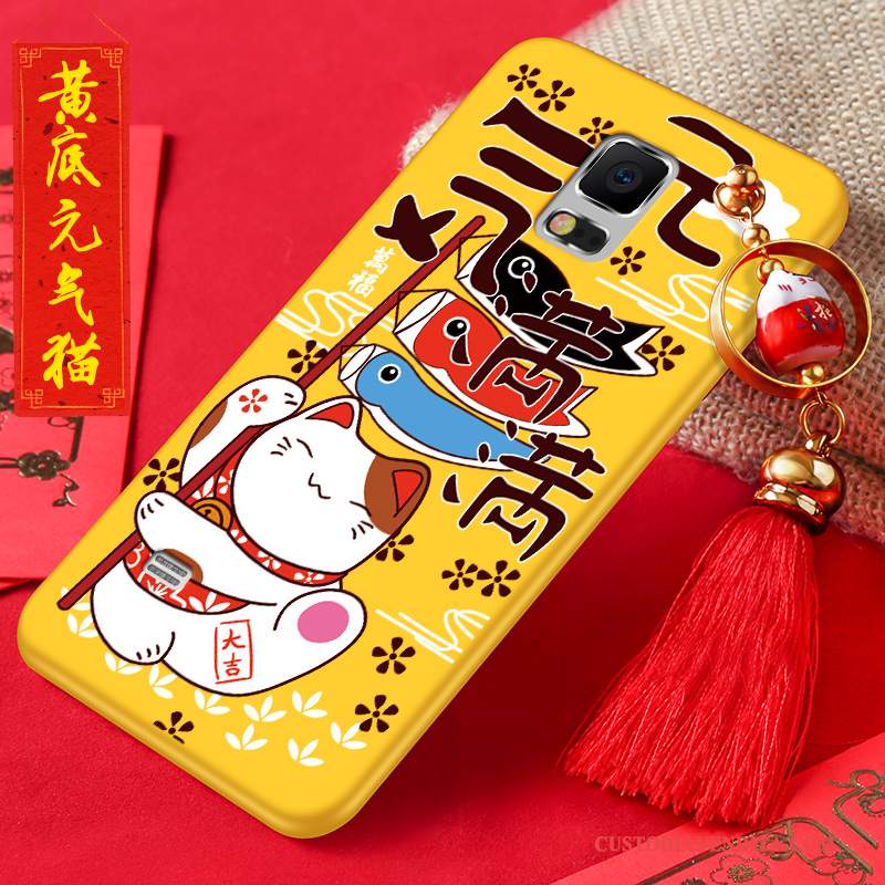 Custodia Samsung Galaxy Note 4 Cartone Animato Nuovo Anti-caduta, Cover Samsung Galaxy Note 4 Silicone Morbido Macchiati