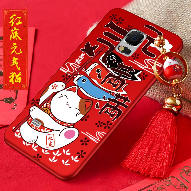 Custodia Samsung Galaxy Note 4 Cartone Animato Nuovo Anti-caduta, Cover Samsung Galaxy Note 4 Silicone Morbido Macchiati