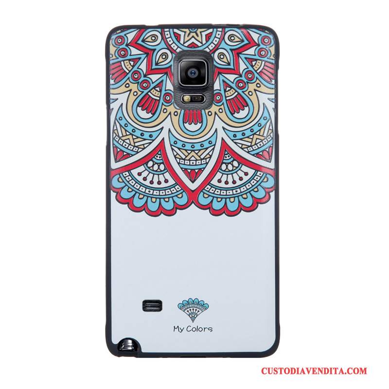 Custodia Samsung Galaxy Note 4 Colore Morbidotelefono, Cover Samsung Galaxy Note 4 Protezione Pellicola Protettiva Tempra